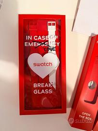 Coppia di Orologi Swatch San Valentino