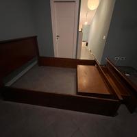 Struttura letto in arte povera