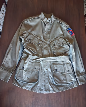 Giacca da paracadutista americano WW2