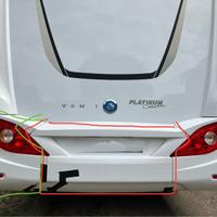 Paraurti posteriore camper Knaus Van I e Van TI