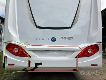 Paraurti posteriore camper Knaus Van I e Van TI
