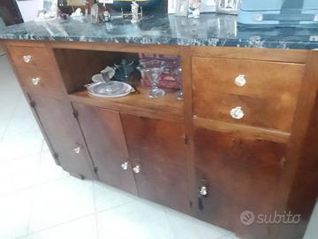 mobile contro buffet vintage