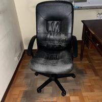 Sedia da ufficio girevole con braccioli