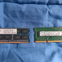 Memorie RAM SODIMM per notebook 