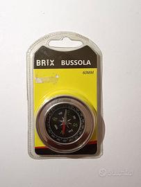 Bussola escursionismo inox campeggio 60 mm
