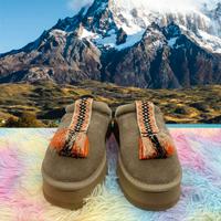 Pantofole invernali UGG Tazzle, grigio-verde 36