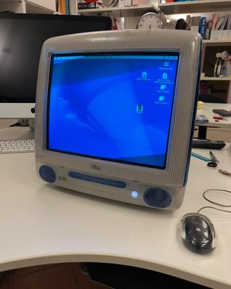 Computer vintage Apple iMac G3 blu