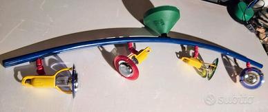 Lampadario soffitto e lampada da tavolo