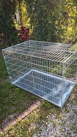 Gabbia per cani 2 porte 109x69x75 cm Zooplus