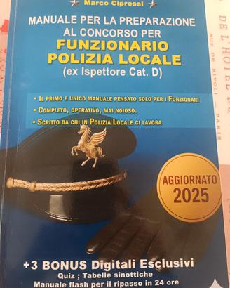 manuale funzionario di polizia locale 