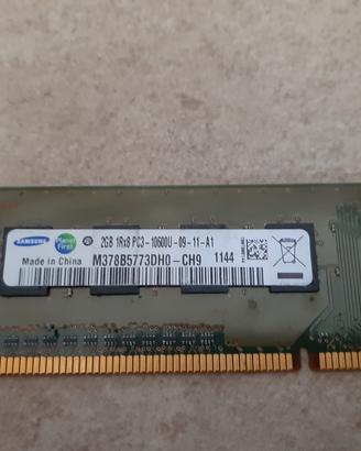 ram DDR3 per desktop 2 GB
