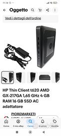 Mini PC HP Thin client T620 home assistant