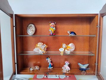 Mobile Vetrinetta porta bomboniere (argento)