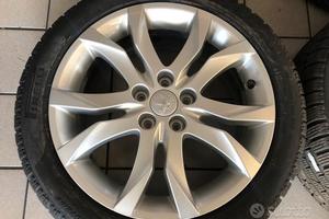 Cerchi in lega 17 originali Peugeot 308 termiche