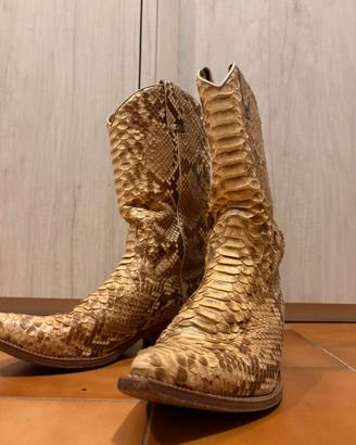 Stivale texano Sendra pitone