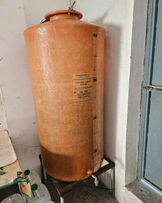 cisterna in vetroresina 400 lt