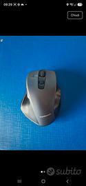 Mouse Mediacom wireless nero curvo, ergonomico.