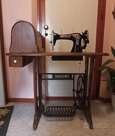 macchina cucire AQUILA vintage conservata top