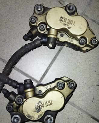 Coppia pinze frano anteriori KAWASAKI ZX 750 89