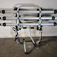 Portabici posteriore auto in alluminio Fabbri