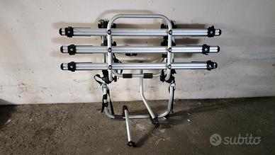 Portabici posteriore auto in alluminio Fabbri 