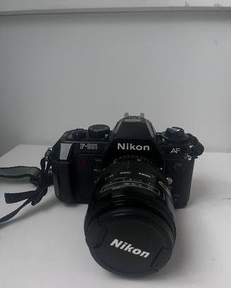 Nikon F-501 Af + Obiettivo