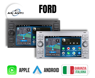 Ford Autoradio Android KIT COMPLETO stereo 2 din