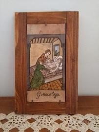 Mattonella antichi mestieri - La Ginecologa