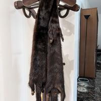 Collo sciarpa stola di visone vera pelliccia