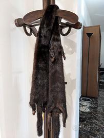 Collo sciarpa stola di visone vera pelliccia