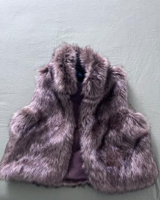 pelliccia smanicata Ralph Lauren