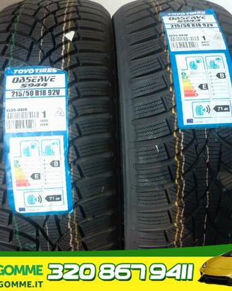 Gomme 215/50/18 TOYO Invernali