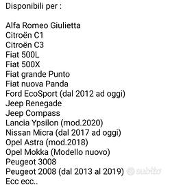 Tappetini auto originali di varie marche 