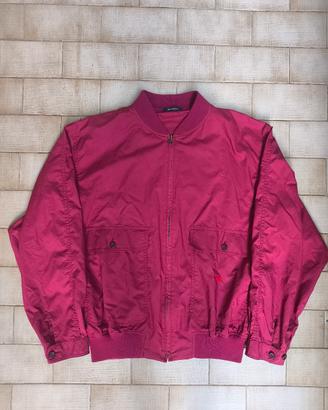 Giacca Bomber Vintage Burberrys – Rosso Lampone / 