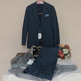 Completo da uomo sartoriale tg.50 (gessato)