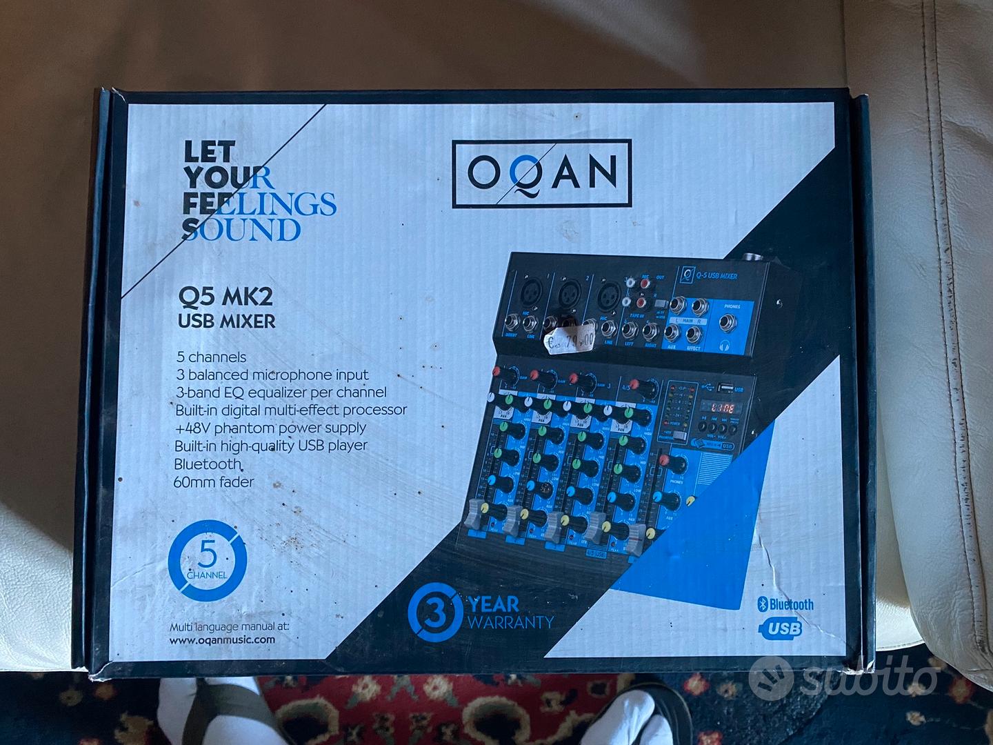 Q5 USB Mixer MK2 - Oqan