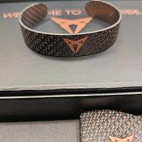 Cupra cover chiavi e braccialetto in carbonio