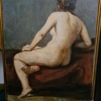 nudo di donna olio su tela