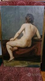 nudo di donna olio su tela