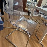 Sedie trasparenti Tobias ikea