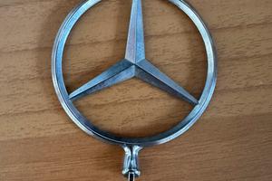 Stemma/Emblema Mercedes  classe C acciaio cromato