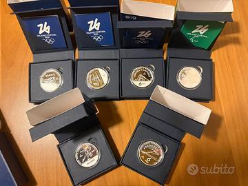 Monete olimpiadi italiane 2026