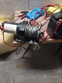 verricello elettrico 12 volt