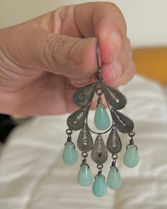 ORECCHINI IN ARGENTO 925 "YVONE CHRISTA NEW YORK"