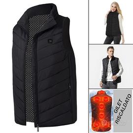 Gilet invernale riscaldato con USB da uomo e donna