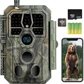 DIGITNOW WiFi Fotocamera Caccia 32MP 1296P H.264