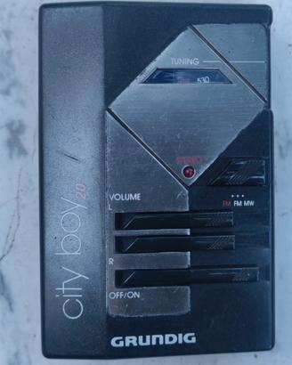 Radio portatile Grundig city boy 20 am/fm stereo