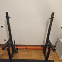 Rack palestra pesi