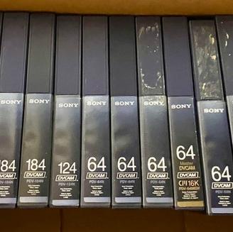 15 Cassette Sony DVCAM grandi