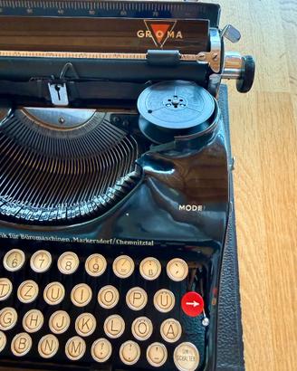 Macchina da scrivere Groma Model N 1939